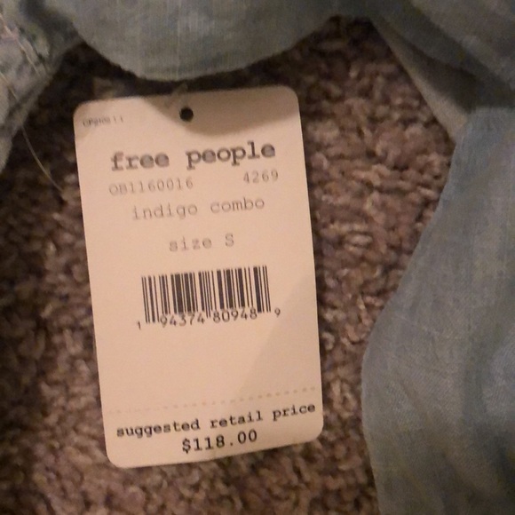 Free People swing jacket/top - Picture 4 of 7